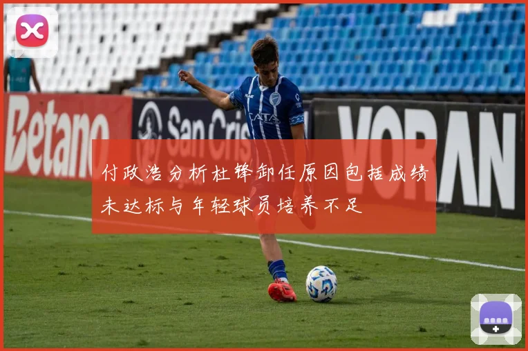付政浩分析杜锋卸任原因包括成绩未达标与年轻球员培养不足